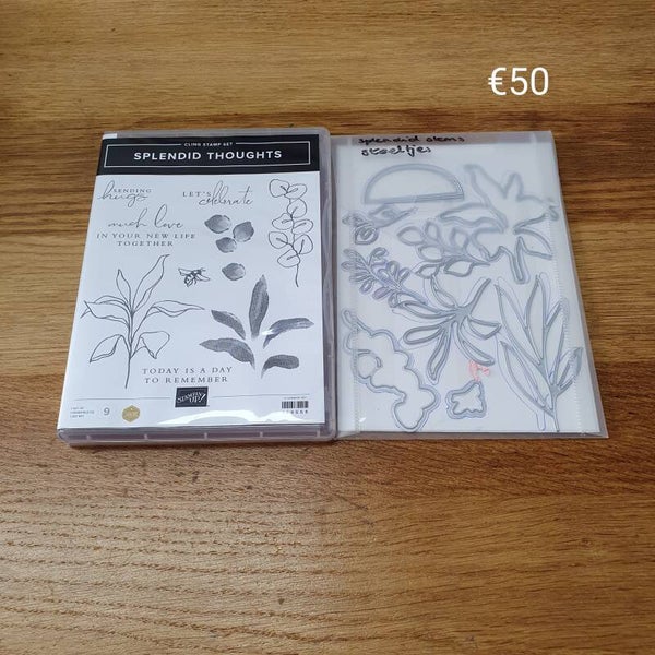Splendid Thoughts met bijpassende stansen
