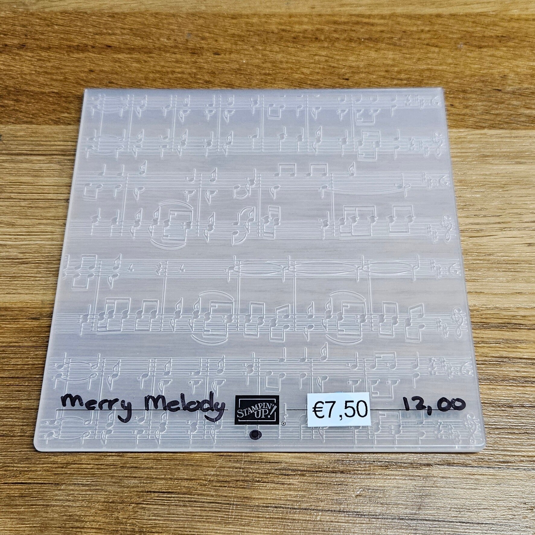 Embossing Merry Melody