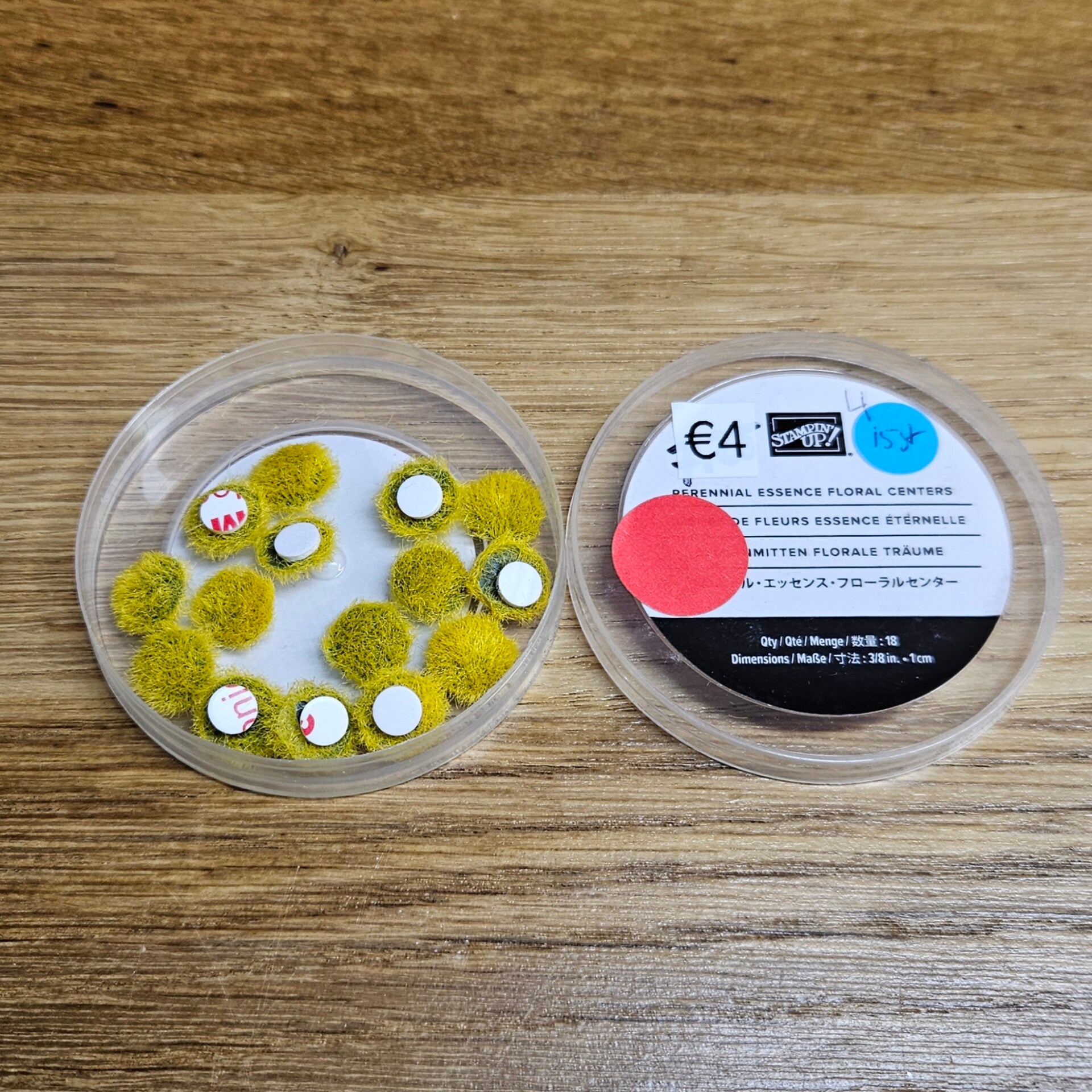 DIV perennial essence floral centers