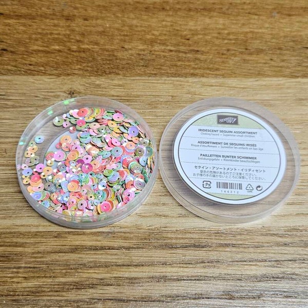 DIV iridescent sequin assortment