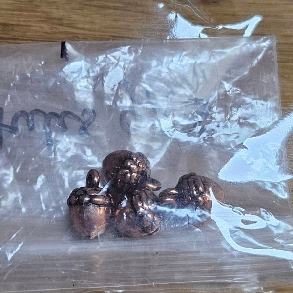 DIV bronskleurige eikeltjes