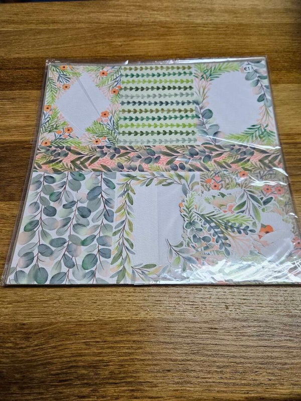 Speciaal Designpapier Frames & Flowers 12 inch