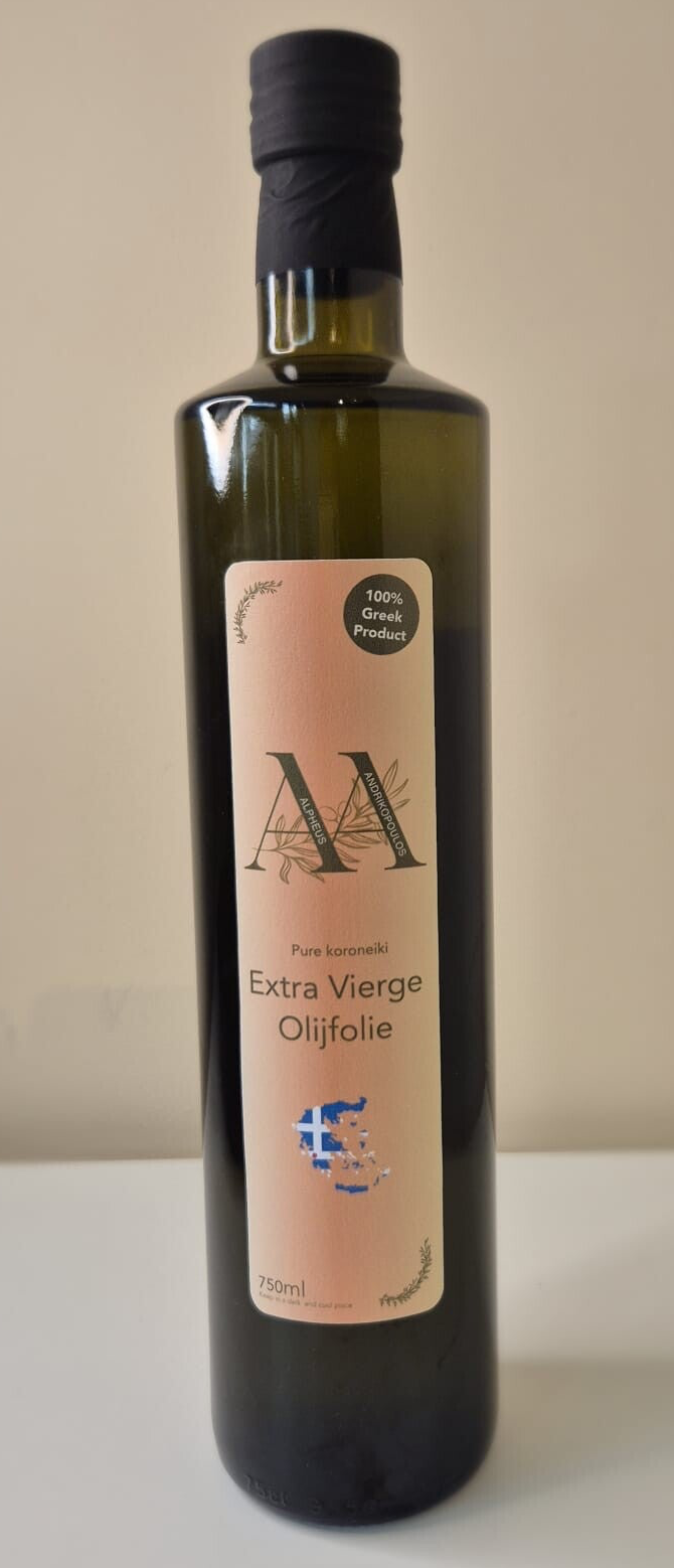 Alpheus Andrikopoulos Extra Vierge Olijfolie - 750 ml