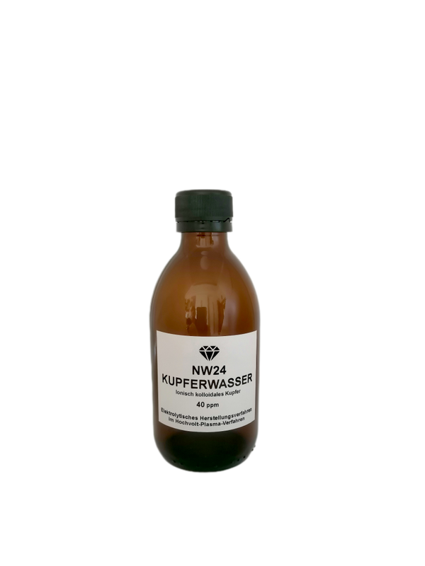 NW24 Kolloidales Kupferwasser, 40 ppm