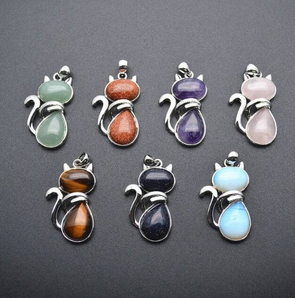 Kitten – Katzenhalsband mit Naturstein