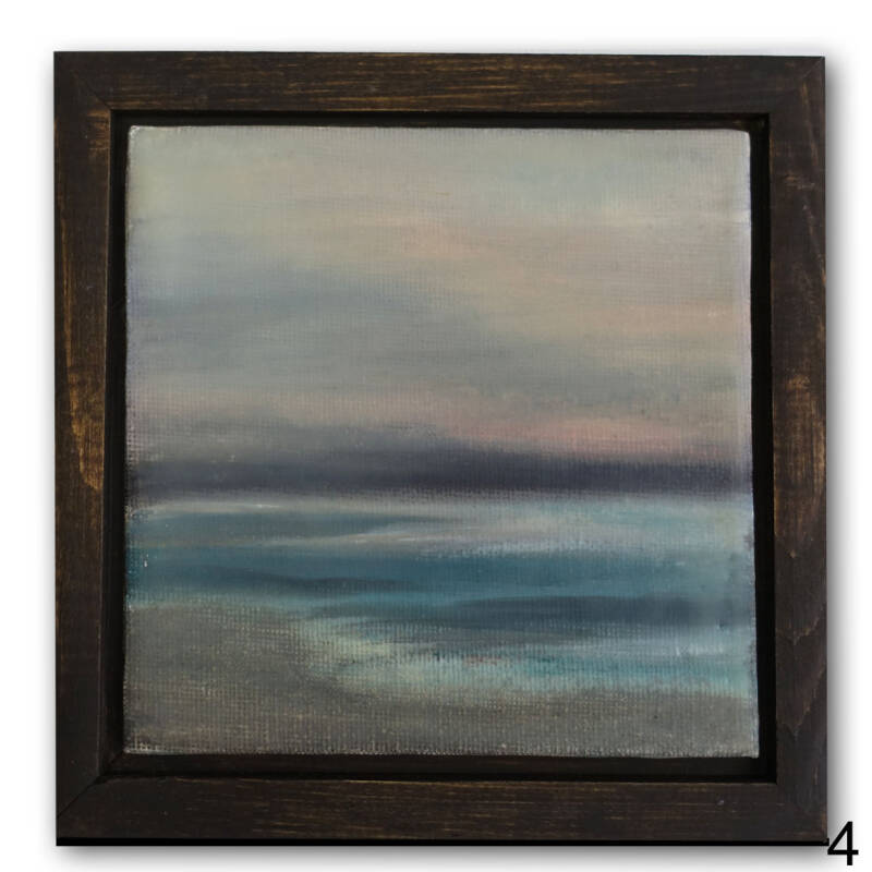 Horizon 4 Encaustic olieverf Tineke de Raat Art