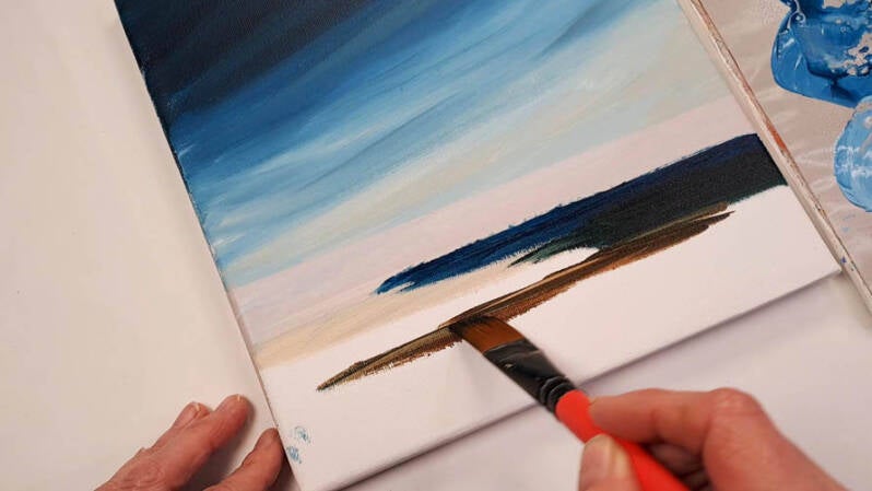 Schilderen met acrylverf stap voor stap tutorial