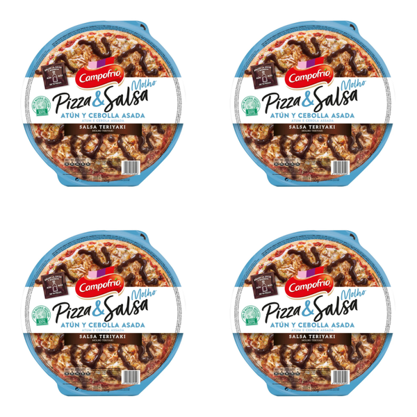 Pizza fresca Campofrío Atún y Cebolla Caramelizada 360 g – Pack refrigerado (2 o 4 unidades)