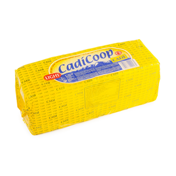 Queso Cadí Light Barra  2 Kg. Aprox– Queso madurado de vaca refrigerado