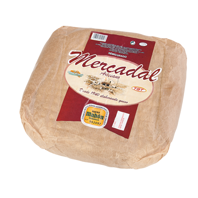 Mercadal Queso Mahón Artesano Semicurado D.O. – Pieza Aprox. 2,5 kg