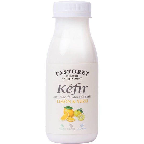 PASTORET Kéfir bebible de leche de vacas de pasto con limón y yuzu 250 g