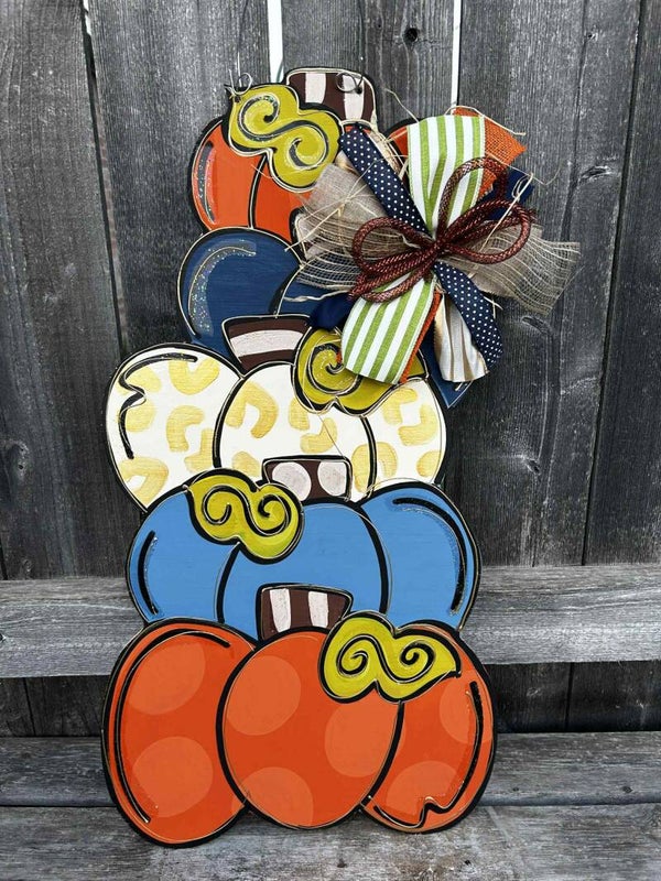 5 stack Fall Pumpkin