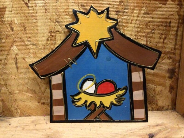 Manger Christmas Mini