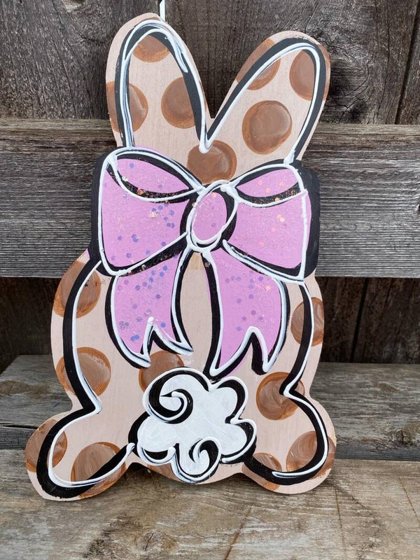 Polka Dot Bunny Easter Mini