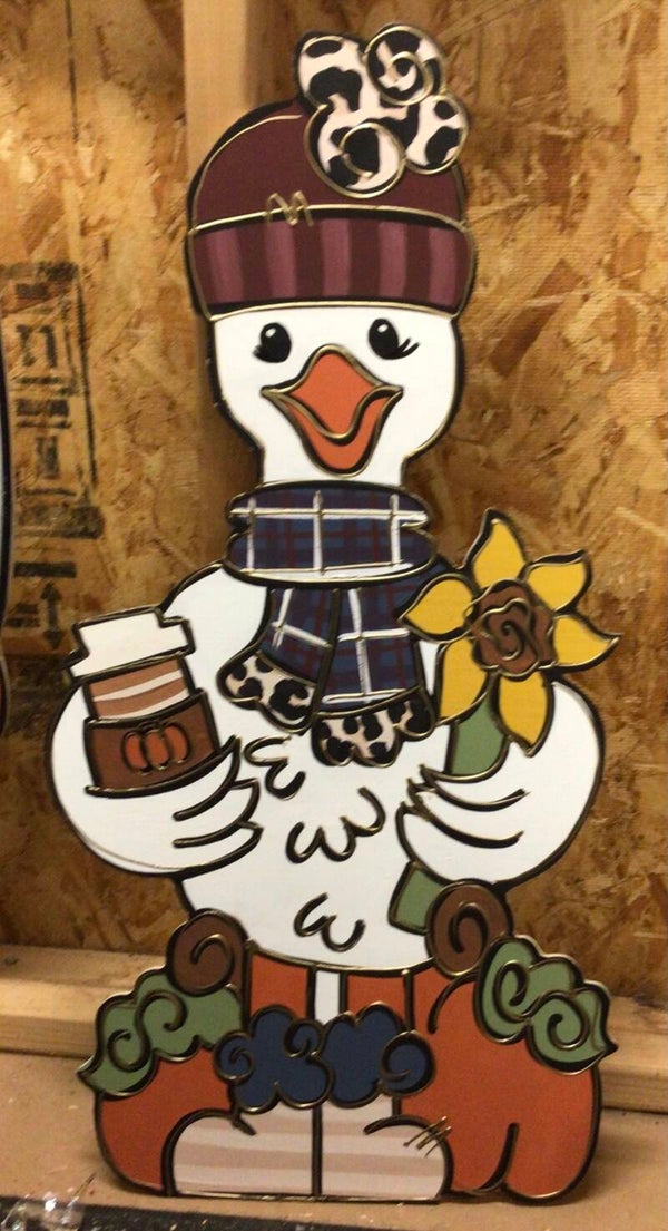 Porch Goose Door Hanger