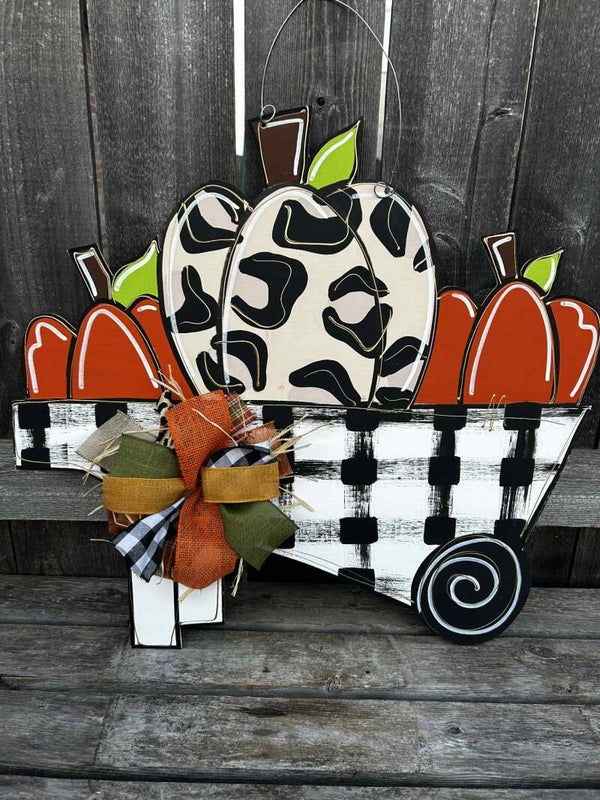 Fall Pumpkin Wheerl Barrow