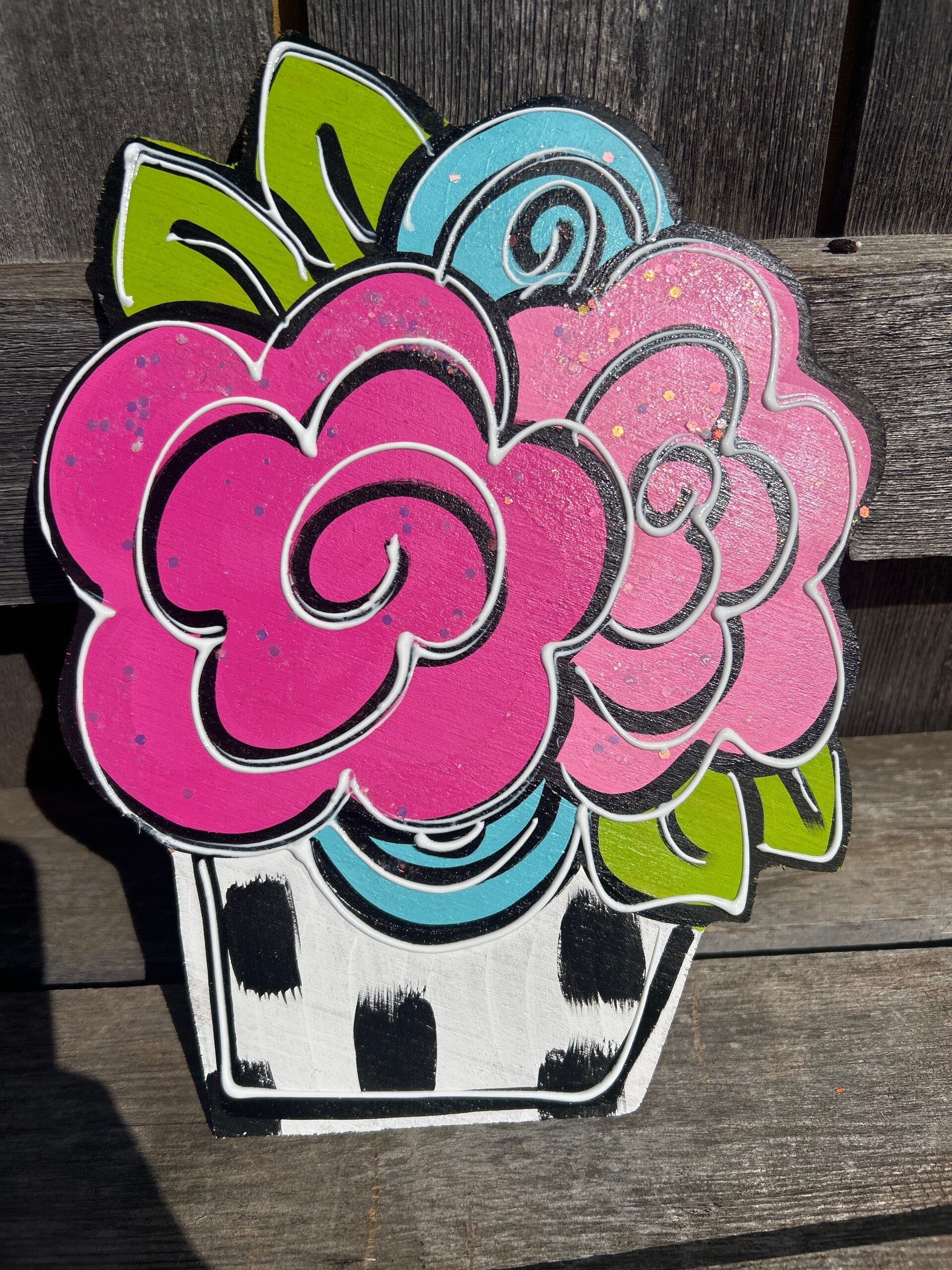 Polka Dot Flower Pot Mini