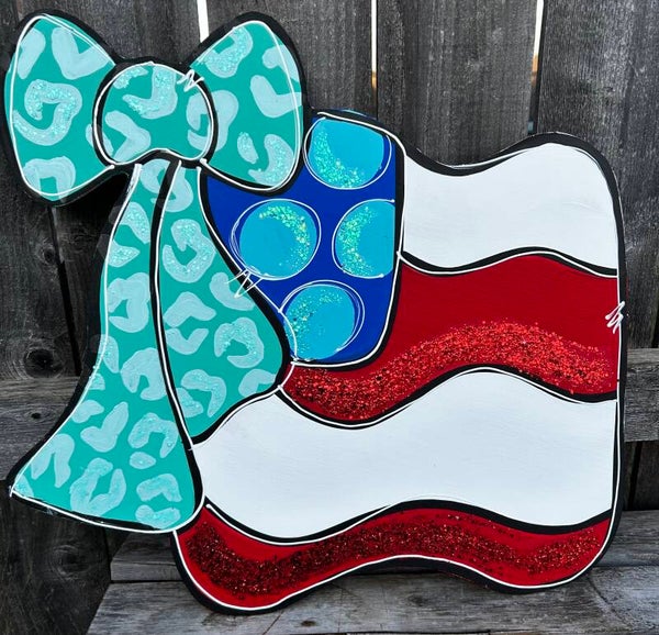 Flag Door Hanger
