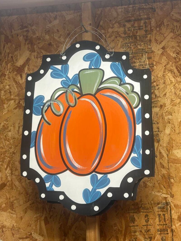 Southern Pumpkin Door Hanger