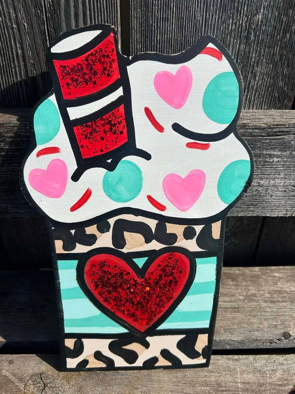 Valentines Latte Mini