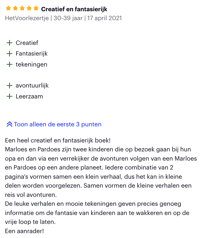 Recensie van Bol.com