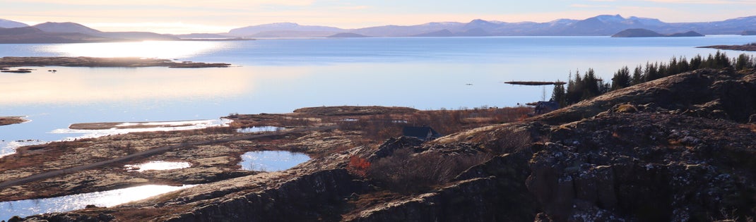Þingvallavatn: See im Þingvellir-Nationalpark