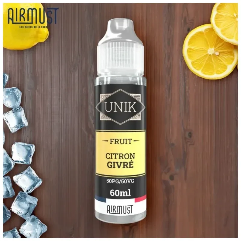 AIRMUST • Citron Givré 60ml 🍋❄️