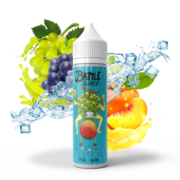 Battle Juice 50ml - Pêche Raisin