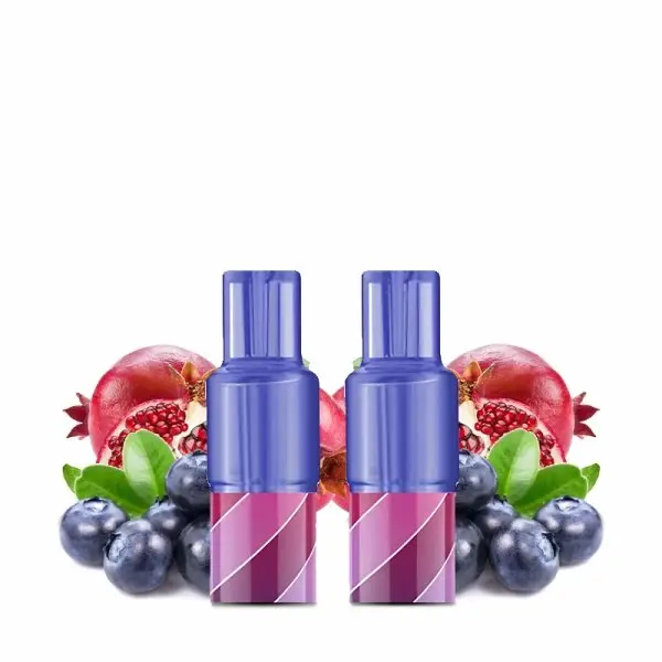 Cartouche Pré-Remplie Myrtille framboyante (2pcs) - Wpuff 2.0 by Liquideo