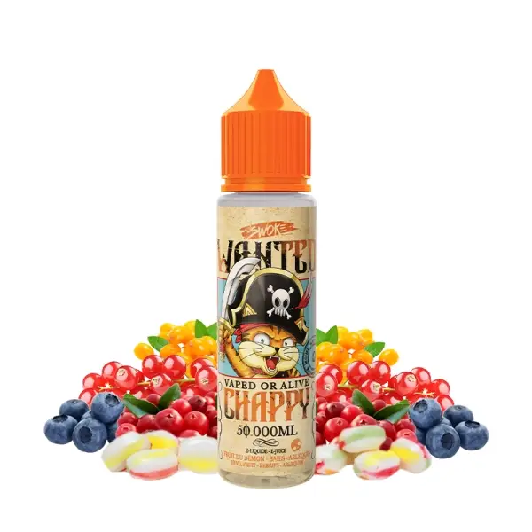 Chappy 0mg 50ml - Wanted by Swoke