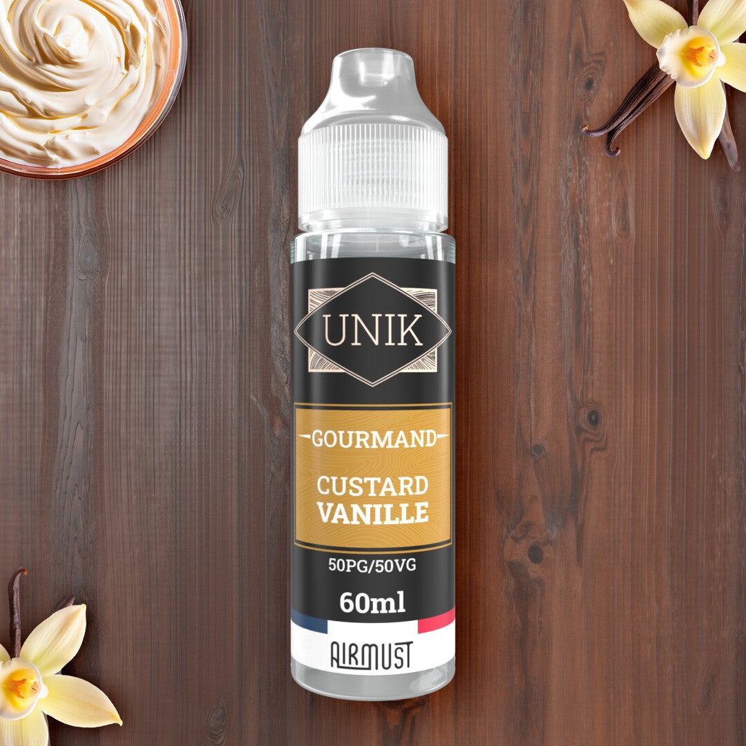 AIRMUST • Custard Vanille 60ml 🍮🌼