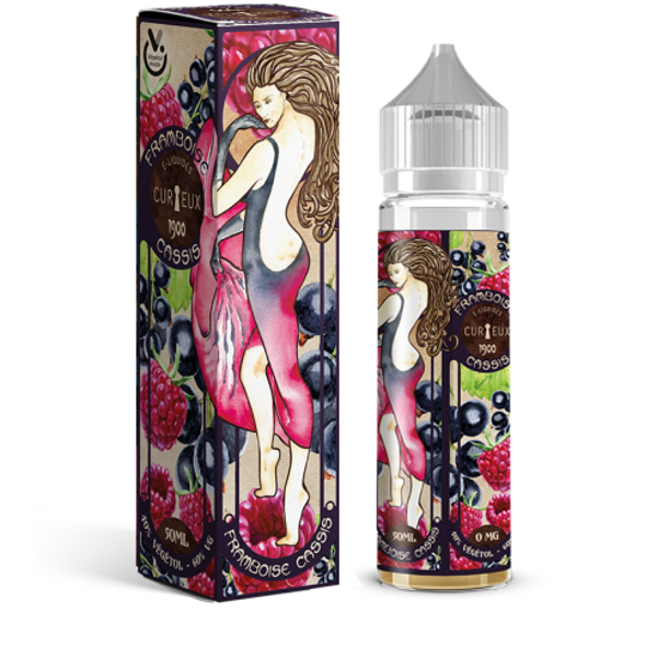 E liquide - Edition 1900 - Framboise Cassis - 50ml