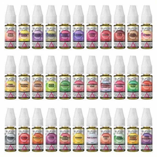 Menthe verte 10ml Nic Salt - Elfliq