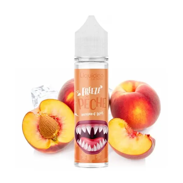 Freeze Pêche 50ml - Liquideo