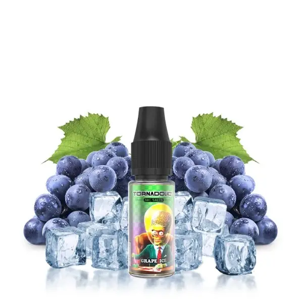Grape Ice 10ml Nic Salt - Tornadoliq