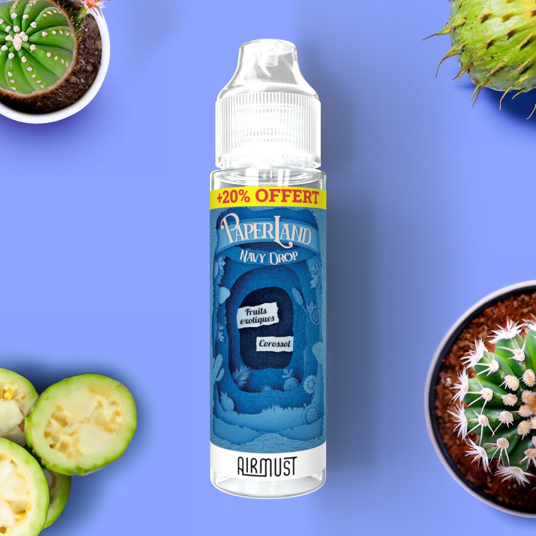 PAPERLAND • Navy Drop 60ml 🌴🍈✨