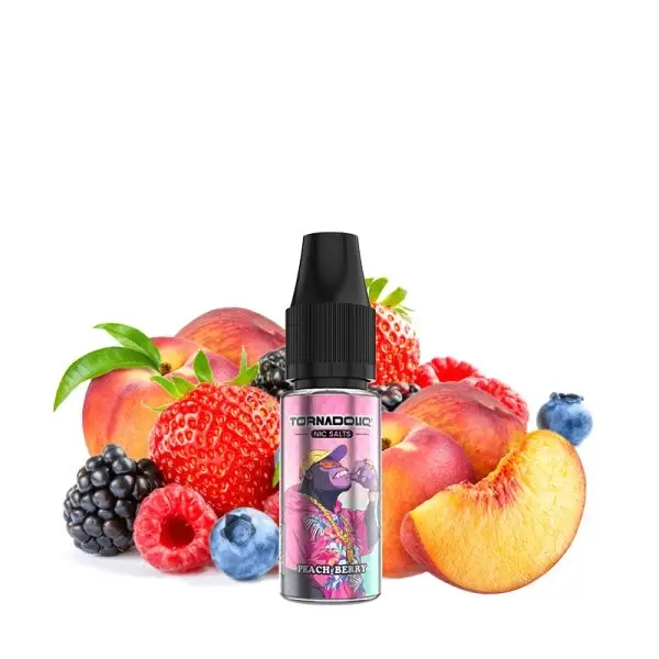 Peach Berry 10ml Nic Salt - Tornadoliq