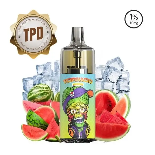 Puff Tornado 10000 TPD Europe Watermelon Ice 10mg