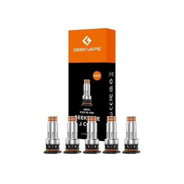 Résistances J Series 0.4/0.6/0.8/1.2Ω (5pcs) - Geekvape