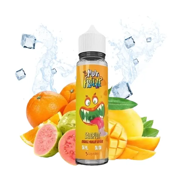 Multi Freeze Salopiot - Orange mangue Goyave - 50ml Liquideo