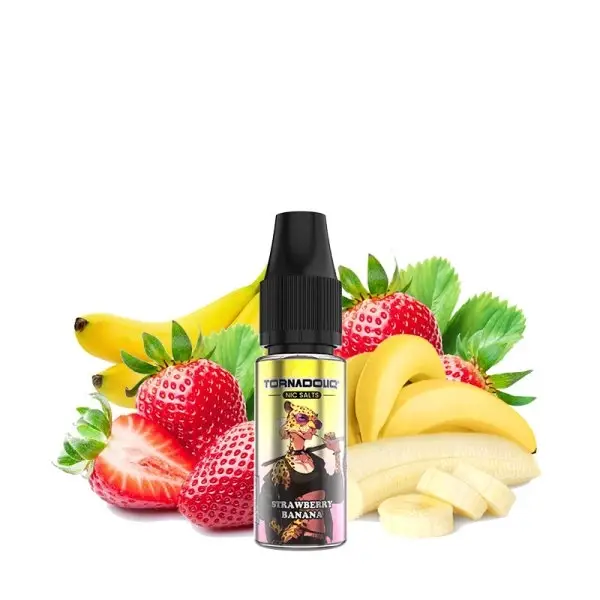 Strawberry Banana 10ml Nic Salt - Tornadoliq