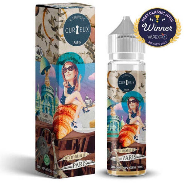E liquide - Edition Hexagone - Un Matin à Paris - 50ml
