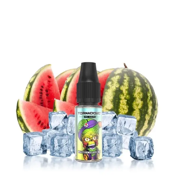 Watermelon ice 10ml Nic Salt - Tornadoliq