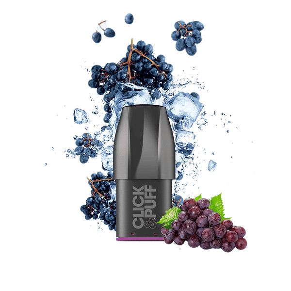 Click & Puff – Pod – Raisin Glacé - 20mg
