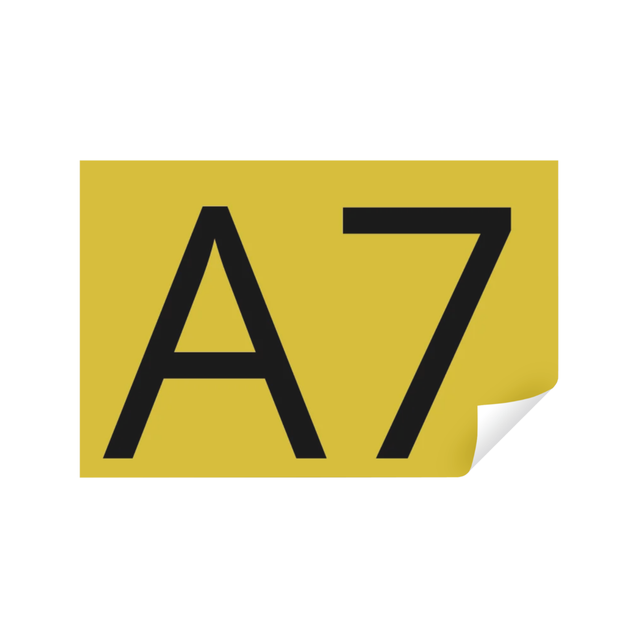 A7 Stickers