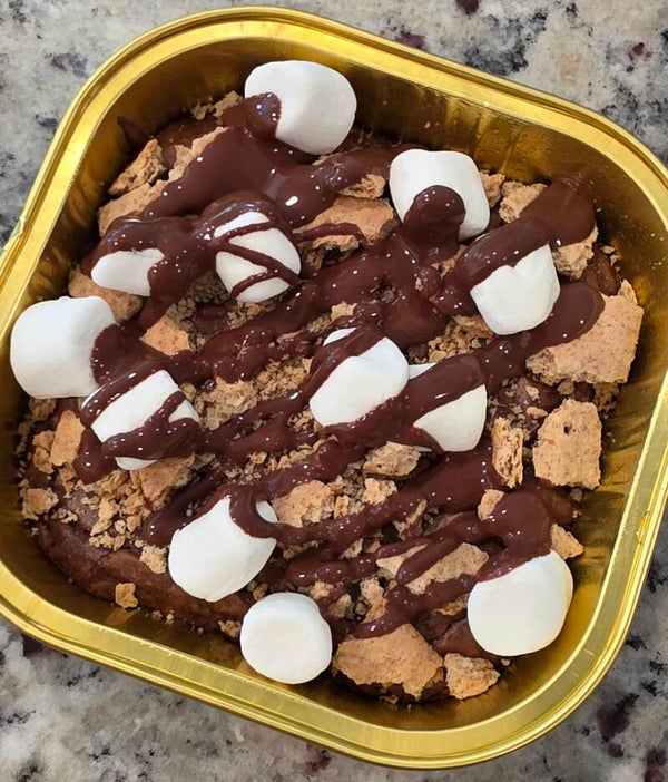 Smores Sourdough Brownie