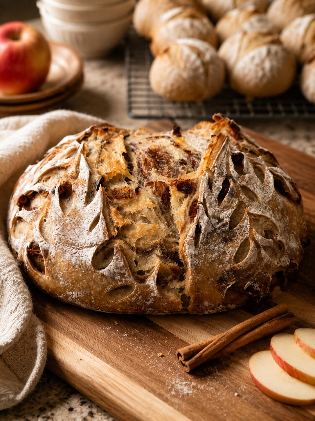 Cinnamon Apple Sourdough