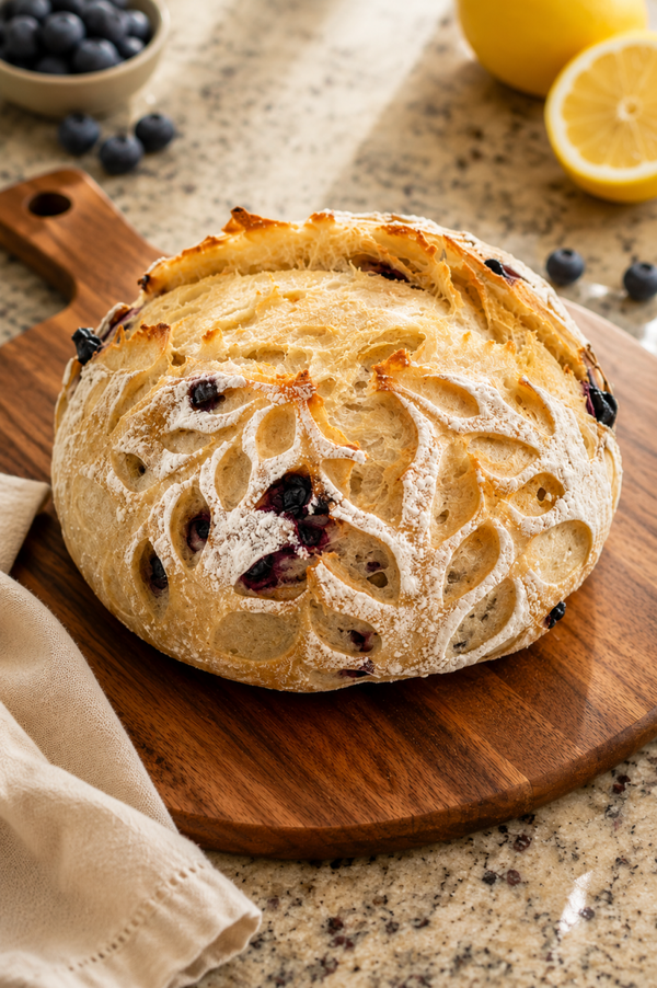 Blueberry Lemon Sourdough
