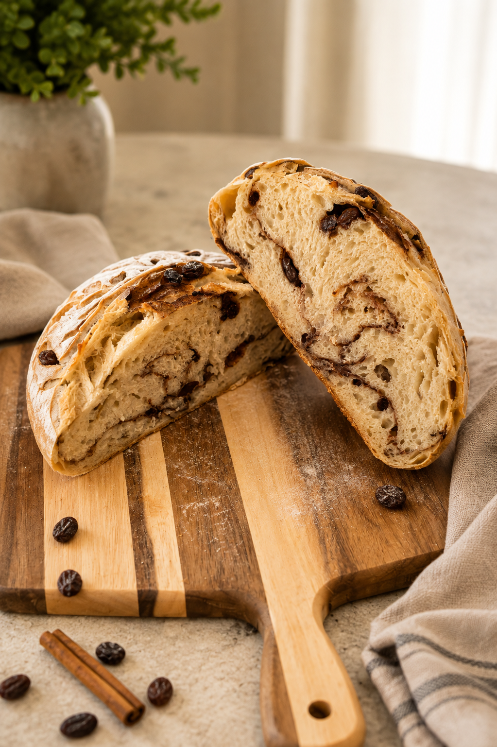 Cinnamon Rasin Sourdough