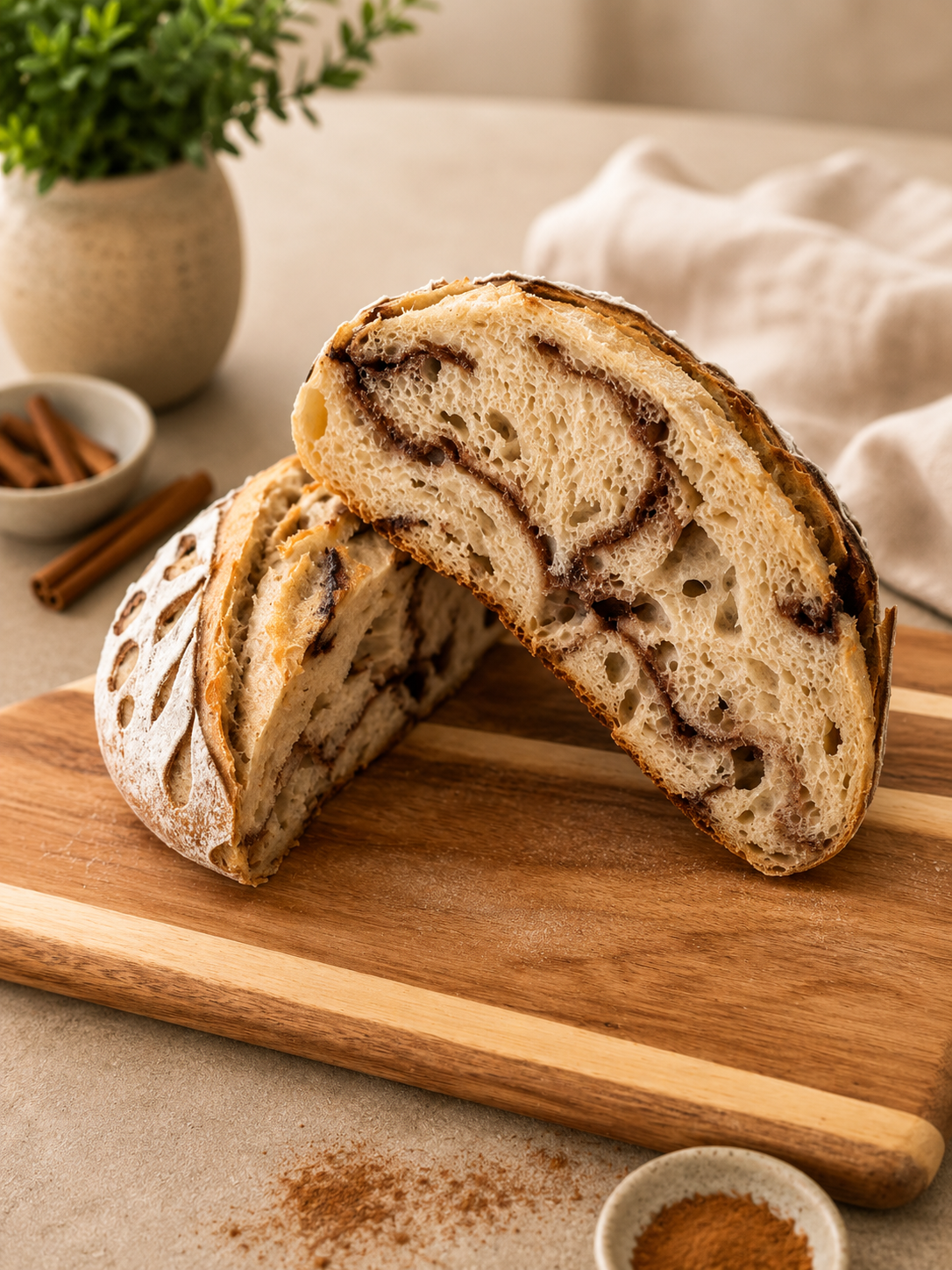 Cinnamon Swirl Sourdough